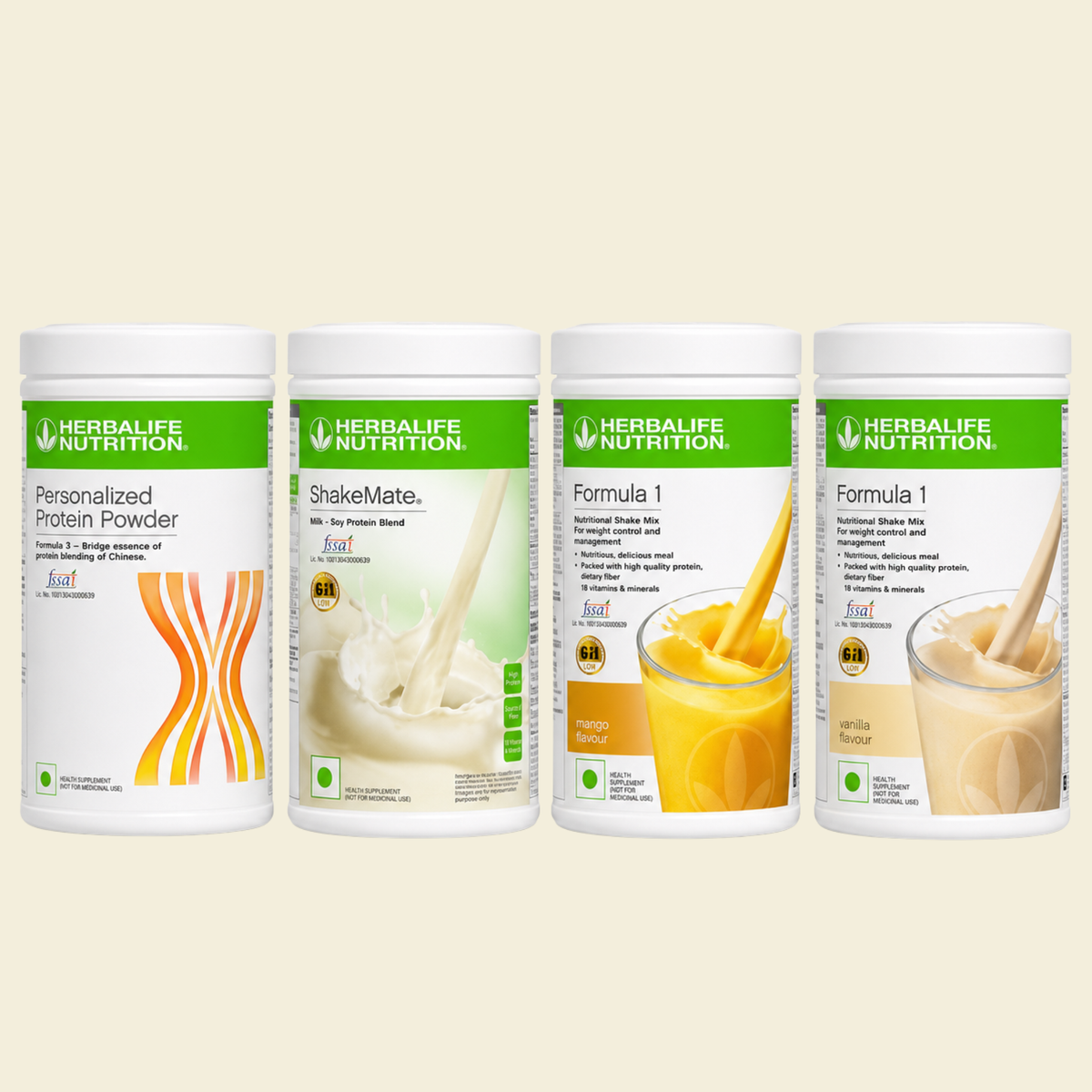 Herbalife Formula 1 Shake Any 2 + ShakeMate + Protein 400g | Nutrition Pack